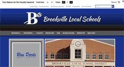 Desktop Screenshot of brookvilleschools.org